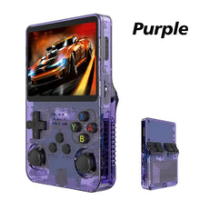 Load image into Gallery viewer, Open Source R36S Retro Handheld Video Game Console Linux System 3.5 Inch IPS Screen Portable Pocket Video Player R36S 64GB Games