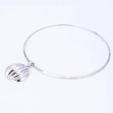 Load image into Gallery viewer, Dubai Jewelry Set Ball Pendant Necklace Earrings Bracelet Ring Silver Color Jewelry Set Women's Wedding Accessories