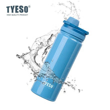 Load image into Gallery viewer, Stainless Steel Insulated Water Bottle (600-1200ml) | Hot & Cold Thermal Tumbler with Handle | Portable Vacuum Flask for Sports & Travel