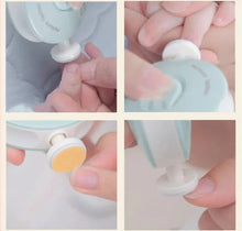 Load image into Gallery viewer, Baby Electric Nail Trimmer – Safe Nail Polisher & Manicure Set for Newborns