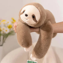 Load image into Gallery viewer, Kawaii Forest Animal Plush – Soft Raccoon, Dinosaur, Sloth, Panda Toy