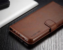 Load image into Gallery viewer, Leather Wallet Case for Xiaomi 12T 12X 11T Mi 11 Lite Poco M4 M3 X4 X3 Pro F3 Redmi 10C 9C 9A Note 11S 10 9S 8T Pro Flip Cover Card Holder Wallet Flip Protective Phone Case