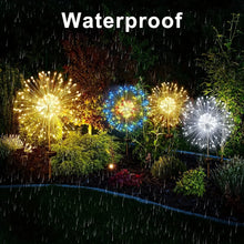 Load image into Gallery viewer, Solar Firework Garden Light β IP65 Waterproof LED Outdoor Lawn & Flower Lamp with 8 Modes