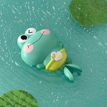 Load image into Gallery viewer, Children's Bath Toys - Clockwork Floating & Swimming Frogs | Fun & Safe for Kids
