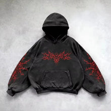 Load image into Gallery viewer, Women’s Y2K Fleece Zip-Up Hoodie – Streetwear Hip Hop Punk Style Loose Sweatshirt for All Seasons