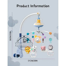 Load image into Gallery viewer, Musical Baby Crib Mobile - Lights, Music & Projection | Remote Control Crib Toy for Newborns