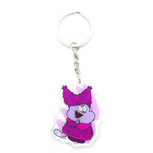 Load image into Gallery viewer, Chowder Men's and women's key chain accessories lovely bag pendant key ring acrylic cartoon friend gift