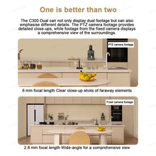 Load image into Gallery viewer, XIAOMI Smart Camera C300 Dual Camera Version,360° 3MP WiFi 6,Home Security Baby Monitor,Pet Camera,Chinese Version With Adapter
