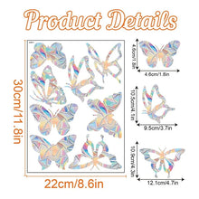 Load image into Gallery viewer, Rainbow Suncatcher Window Stickers – PVC Prism Decals