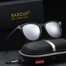 Load image into Gallery viewer, BARCUR Polarized Cat Eye Sunglasses for Women – Lightweight UV400 Sun Protection Eyewear with Fashion Polycarbonate Frame Mirror Lenses and Elegant Design – Stylish Summer Accessories for Shopping Travel & Outdoor