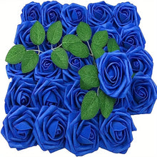 Load image into Gallery viewer, 25pcs Artificial Flowers, Fake Flowers Roses W/stem For DIY Wedding Bouquets Centerpieces Arrangements Party Home Decorations