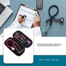 Load image into Gallery viewer, 2021 Portable Stethoscope Hard EVA Carrying Bag Cover Case for 3M Littmann Classic III / MDF / ADC / Omron and other Accessories
