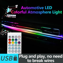 Load image into Gallery viewer, Universal 18-in-1 RGB Car Ambient Light Kit - Full Color App-Controlled Neon Strips