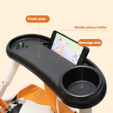 Load image into Gallery viewer, 3 in 1 Universal Stroller Tray with Cup Holder & Snack Catcher