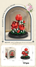 Load image into Gallery viewer, Eternal Flower Bouquet Bonsai Potted Plant Micro Building Blocks Model Home Decoration Puzzle Toys Kids Birthday Christmas Gifts