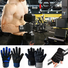 Load image into Gallery viewer, Sports Training Fitness Gloves Men Women Full Half Finger Weight Lifting Glove Wrist Support Protector Equipment Drop Shipping