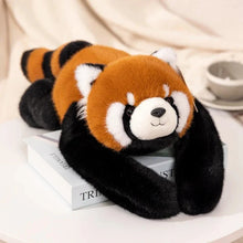 Load image into Gallery viewer, Kawaii Forest Animal Plush – Soft Raccoon, Dinosaur, Sloth, Panda Toy