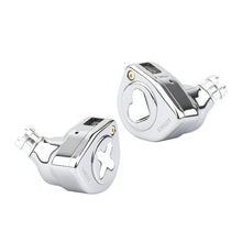 Load image into Gallery viewer, SIMGOT EW300 1DD+1Planar+1PZT Hybrid Driver IEM HIFI Earphones with Detachable Nozzles Silver-Plated OFC IEM Cable for Musician