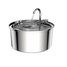 Load image into Gallery viewer, Stainless Steel Pet Water Fountain – USB Automatic Cat & Dog Bowl