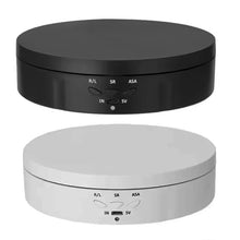Load image into Gallery viewer, Motorised Rotating Mirror Display Stand,360 Degree Turntable, Jewellery Holder,USB Power Supply, Rotating Shooting, Three Speeds