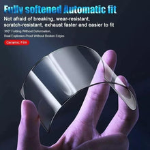 Load image into Gallery viewer, 4pcs Soft Matte Ceramic Film Screen Protector for iPhone 14 13 12 Pro Max 11 XR XS X 8 7 plus SE20 Anti-broken Not Glass Film Matte Finish Tempered Glass Screen Protector for iPhone