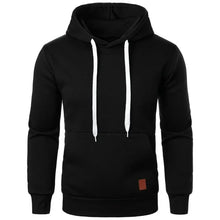 Load image into Gallery viewer, Men’s Casual Lightweight Hoodie – Solid Color Drawstring Pullover Sweatshirt for Streetwear & Outdoor Style