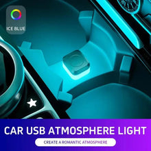 Load image into Gallery viewer, Mini USB LED Car Light – Colorful Interior Atmosphere & Emergency Lamp