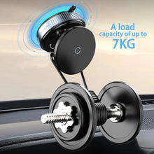 Load image into Gallery viewer, Magnetic Suction Phone Mount 360° Adjustable Vacuum Foldable Phone Holder Car Mounted Adsorption Bracket Universal Car Bracket