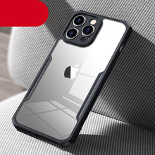 Load image into Gallery viewer, Phone Case For iPhone 14 13 12 Pro Max 14 Plus Shockproof Back Transparent Cover Camera Screen Protection Case Camera Cover Slim Clear Back with Shockproof Soft Bumper Frame Cover