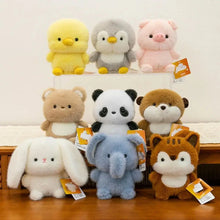 Load image into Gallery viewer, 16cm Plush Companion Doll – Soft Capybara & Elephant Stuffed Toy
