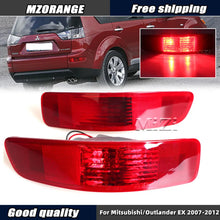 Load image into Gallery viewer, Rear Bumper Lights For Mitsubishi Outlander EX 2007-2012 Red Lens Tail Brake Light Fog Lamp Car Accessories