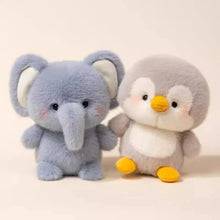 Load image into Gallery viewer, 16cm Plush Companion Doll – Soft Capybara & Elephant Stuffed Toy