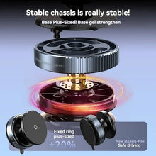 Load image into Gallery viewer, Magnetic Suction Phone Mount 360° Adjustable Vacuum Foldable Phone Holder Car Mounted Adsorption Bracket Universal Car Bracket