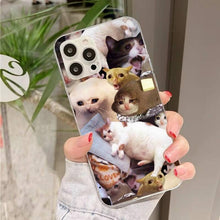 Load image into Gallery viewer, Crying Cat Memes Phone Case Mask Colorful Case For Cat Lovers For Iphone 7 And 8 In Moedern Design