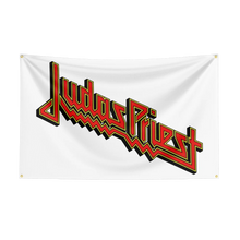 Load image into Gallery viewer, 3x5 Ft J-Judas P-Priest Heavy Rock Band Flag Polyester Digital Printing Banner for Bedroom Wall Art Out Door Tapestry Decoration