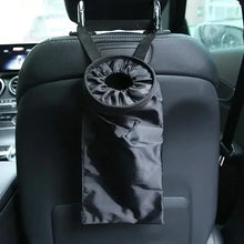 Load image into Gallery viewer, Car Seat Back Trash Holder Hang Litter Bag Garbage Storage Rubbish Container Oxford Cloth Car Waste Bins Cleaning Tools