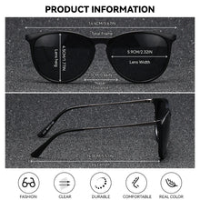 Load image into Gallery viewer, BARCUR Sunglasses Women’s Leopard Print Two-Tone Cat Eye Fashion Glasses – Trendy Polarized UV400 Gradient TAC Lenses for Summer Travel & Outdoor Activities