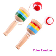 Load image into Gallery viewer, Montessori Wooden Skill Sword Cup Toy – Educational Throw & Catch Game