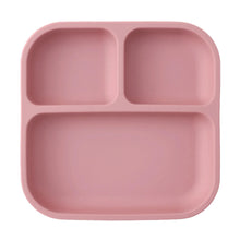 Load image into Gallery viewer, BPA Free Silicone Divided Suction Baby Plate