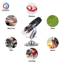 Load image into Gallery viewer, Digital Electron microscope WIFI 50x to 1000x Magnification Adjustable Endoscope with 8 LEDs for iOS Android Smartphone Tablet