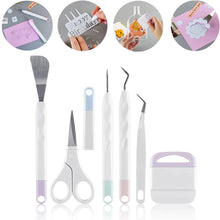 Load image into Gallery viewer, 6pcs Craft Vinyl Weeding Tools Set - DIY Silhouette & Carving Kit for Cricut Makers