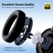 Load image into Gallery viewer, Edifier H9 Active Noise Cancelling Wireless Headphones Bluetooth 5.4 Headset Hi-Res Audio 75H Battery Life Foldable Design