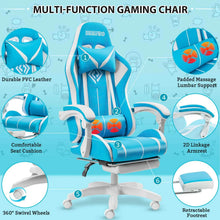 Load image into Gallery viewer, High Quality Gaming Chair RGB Light Office Chair Gamer Computer Chair Ergonomic Swivel Chair 2 Point Massage Gamer Chairs