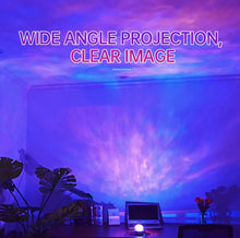 Load image into Gallery viewer, LED NightLights Galaxy Projector Remote Control 5V USB Rechargeable Starry Sky Lamp DMX Sound Active 7 Modes for Kids Room Decor