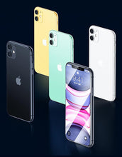 Load image into Gallery viewer, 80D Full Protective Glass For iphone 6 7 8 Plus X Xr Xs Max SE Tempered Screen Protector iPhone 11 12 13 Pro Max Mini Glass Film Screen Protector with Full-Coverage, Easy Installation Frame