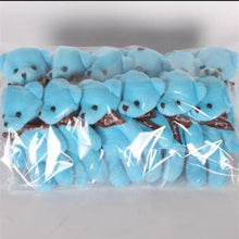 Load image into Gallery viewer, 12Pcs/Lot Soft Stuffed Bear Plush Toys Mini Teddy Bear Dolls Toy Small Gift Party Wedding Keychain Bag Pendant Teddy Key Chain