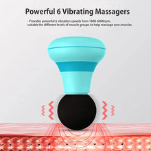 Load image into Gallery viewer, Mini Neck Massager Multi USB Electric Handled Wave Vibrating Cellulite Massage Relaxation Instrument Massage Waist Back Shoulder