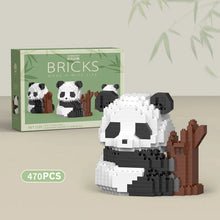 Load image into Gallery viewer, Creative DIY Assemable Animal Cute MINI Chinese Style Animal Panda Building Block Educational Boy Toys For Children Model Bricks