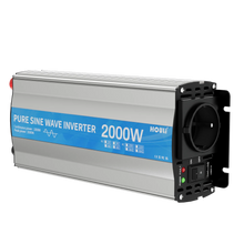 Load image into Gallery viewer, HOULI current inverter converter 12v to 220v convertidor de corriente coche 2000W 3000W 4000W 5000W 6000W european plug 50hz