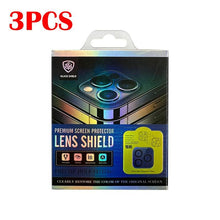 Load image into Gallery viewer, 3PCS HD Camera Lens Protector For New iPhone 14 13 12 Pro MAX Tempered Glass Cover Anti-Spy Tempered Glass Film Camera Lens Protector Tempered Glass